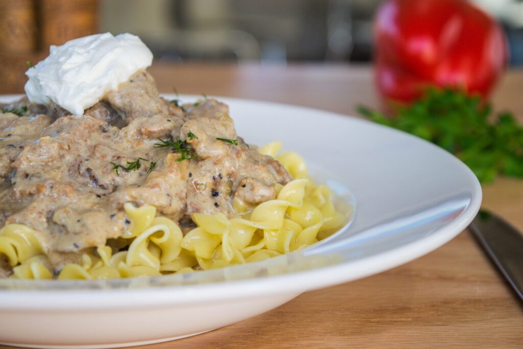 beef stroganoff